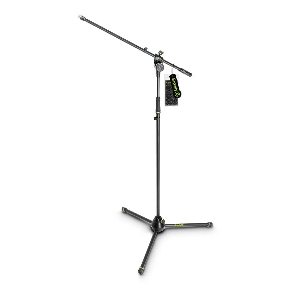 Gravity Ms4321b Folding 169Cm Stand With 2 Point Adjustment Boom 1