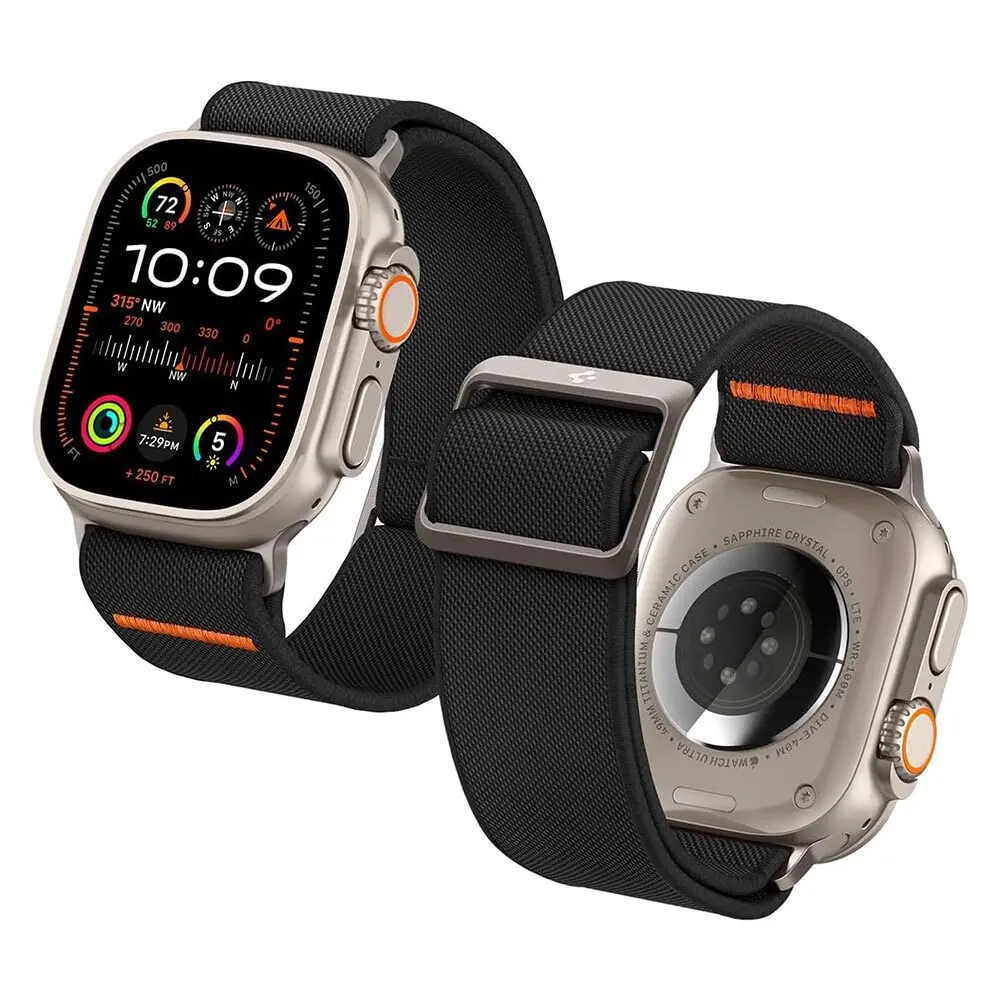 Spigen Apple Watch 42-49Mm Lite Fit Ultra Wristband (Black) 1