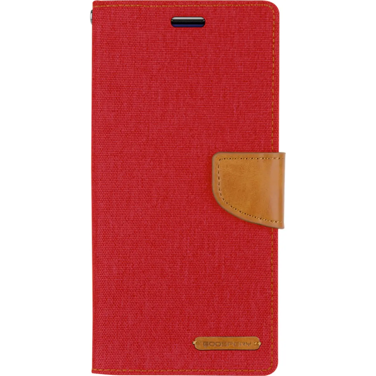Goospery Canvas Diary For Iphone 11 Pro Max - Red 1