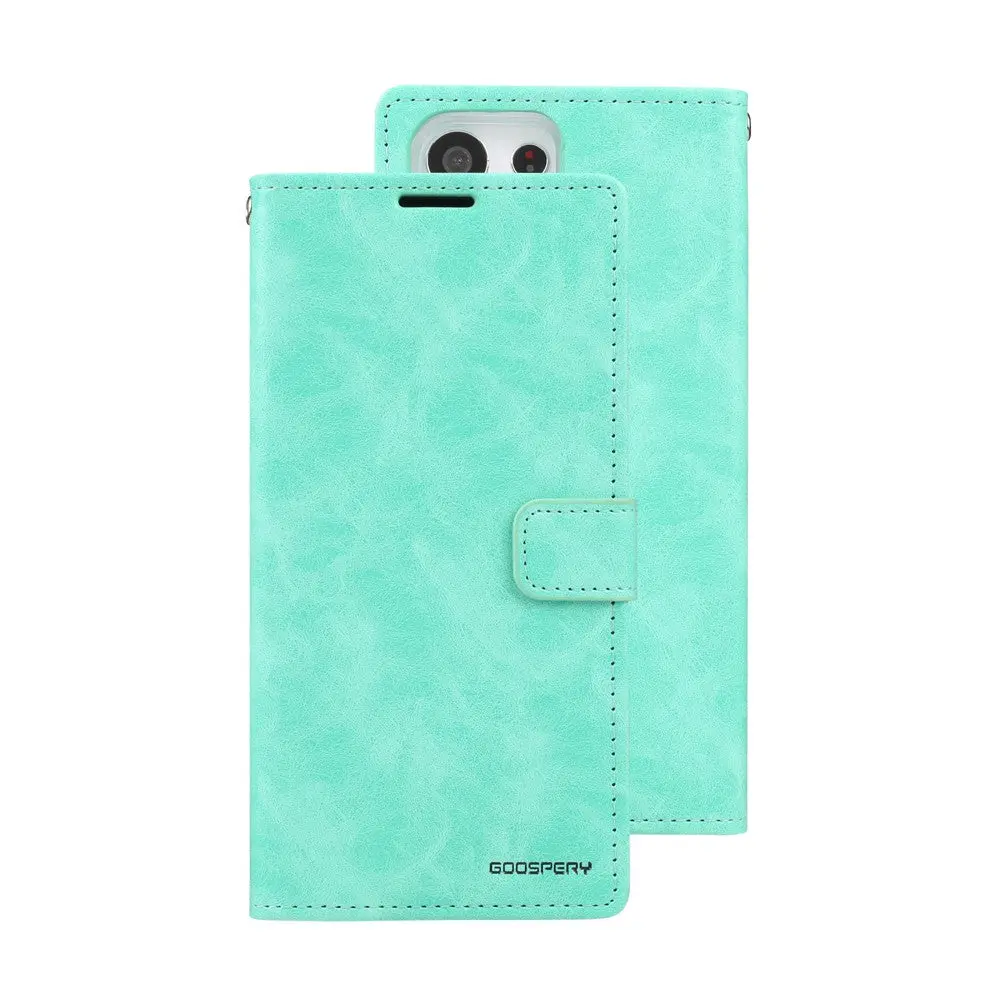 Goospery Bluemoon Diary For Samsung Galaxy S24 Ultra - Mint 1