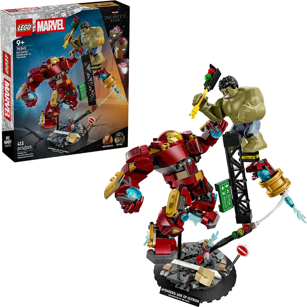 Lego 76343 Epic Battle: Hulkbuster Vs. The Hulk - Marvel Super Heroes 1