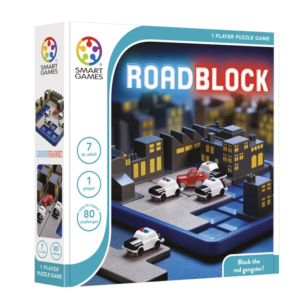 Smart Games Road Block Single Player Puzzle Logic Game 1