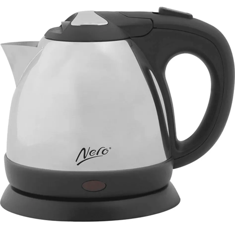Nero Delia Stainless Steel Kettle 0.8L Compact Small 1