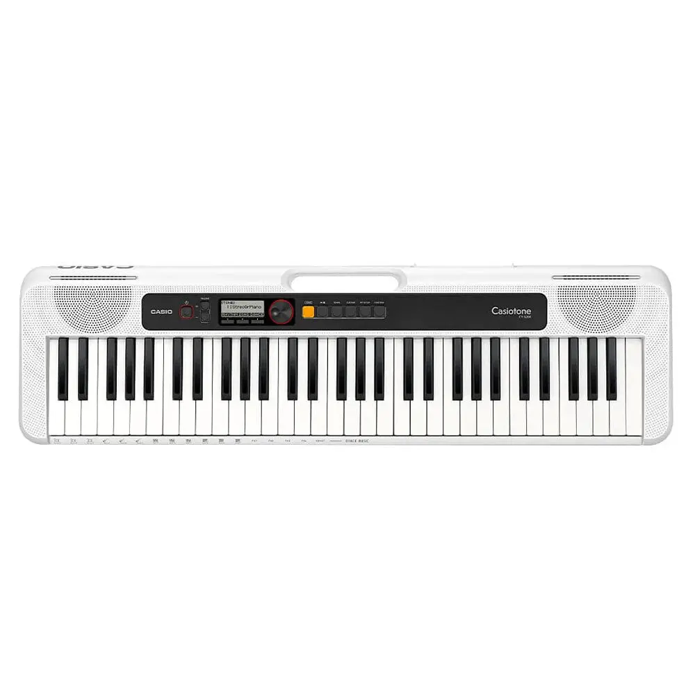 Casio Casiotone Ultra Compact 61-Note Portable Keyboard With Usb - White 1