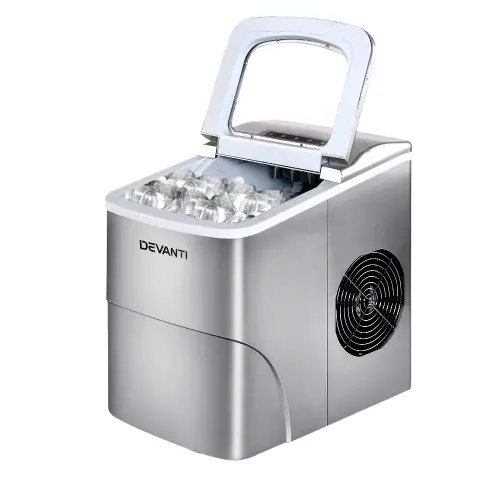 Devanti 12Kg Ice Maker Machine (Silver) 1