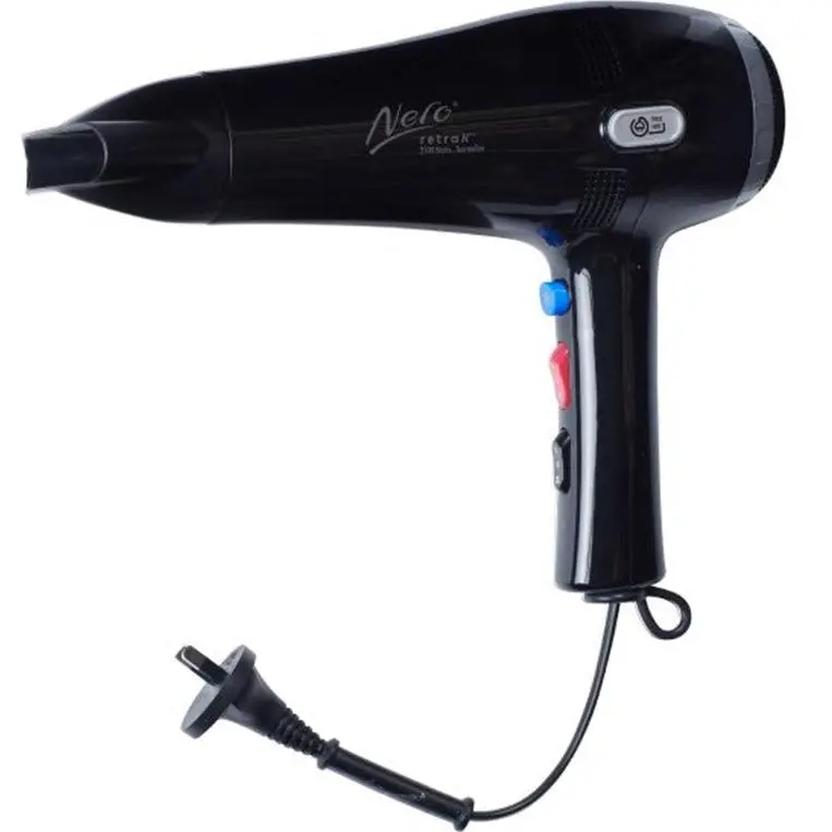 Nero Retrak Hairdryer Retractable Power Cord 2100W Tourmaline 1