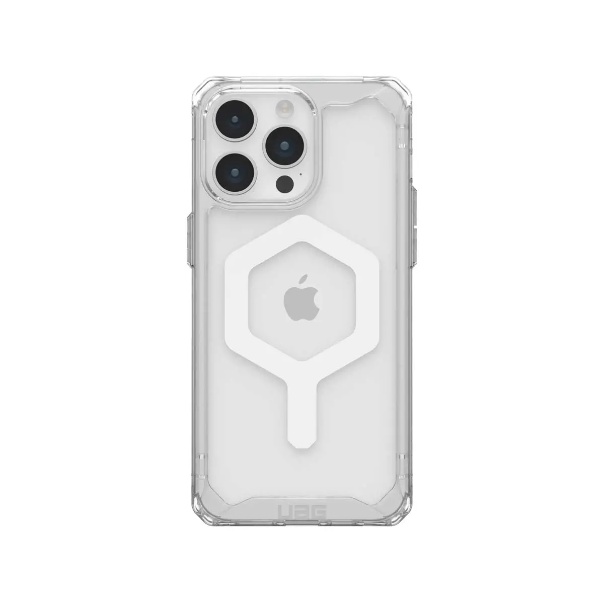 Uag Plyo Magsafe Phone Case For Iphone 15 Pro Max (Ice/White) 1