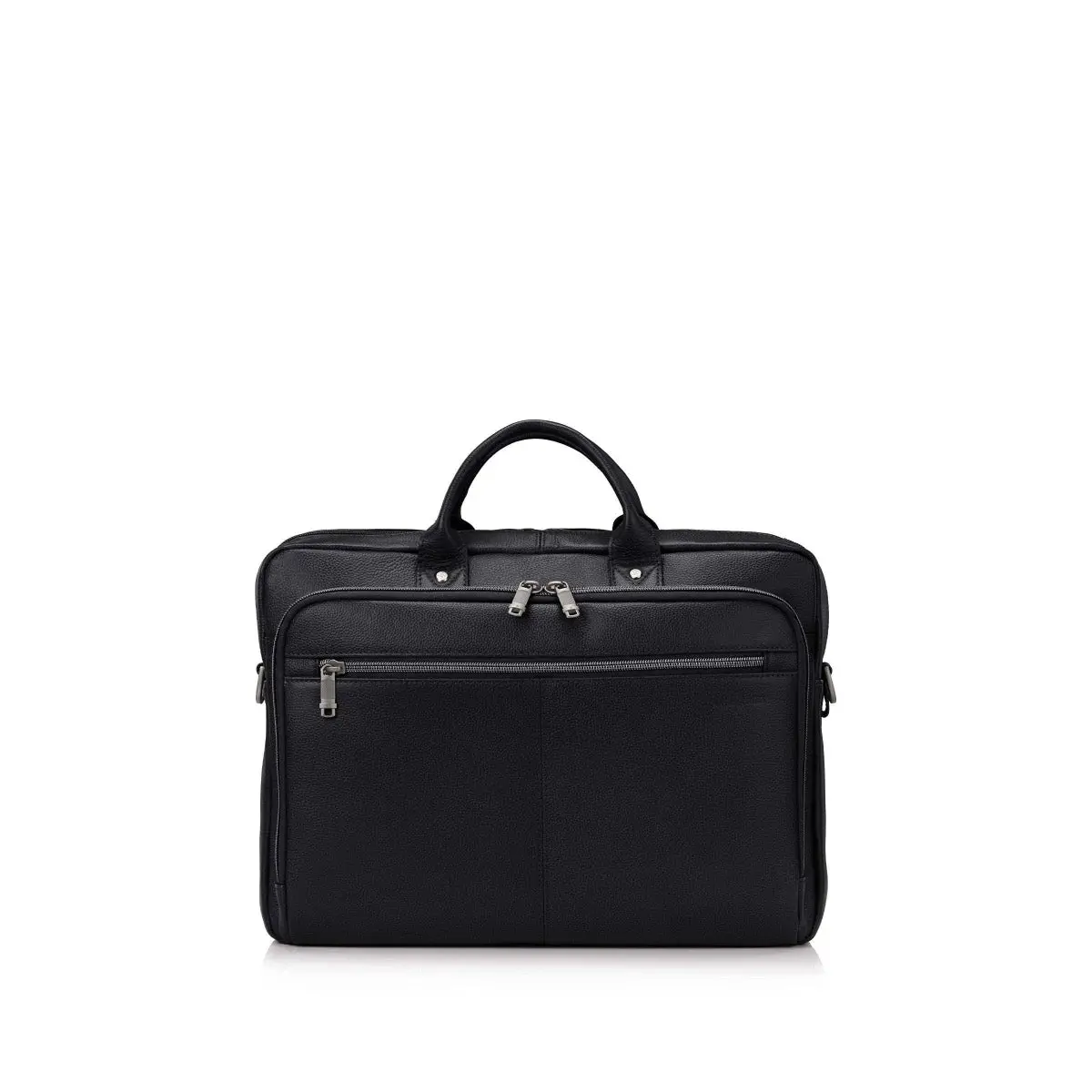 Samsonite Classic Leather Toploader (Black) 2