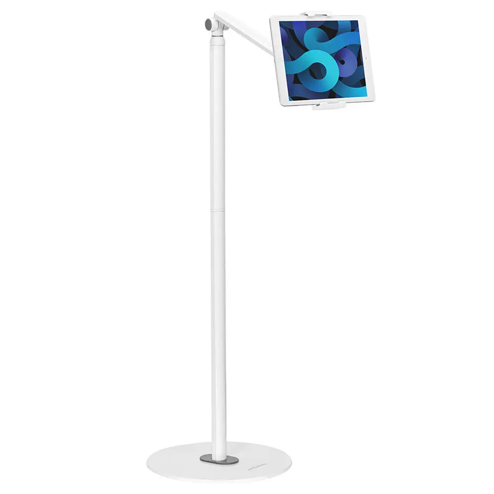 Activiva Universal Ipad & Tablet Floor Stand 1.3M 4.7-12.9" (White) 1