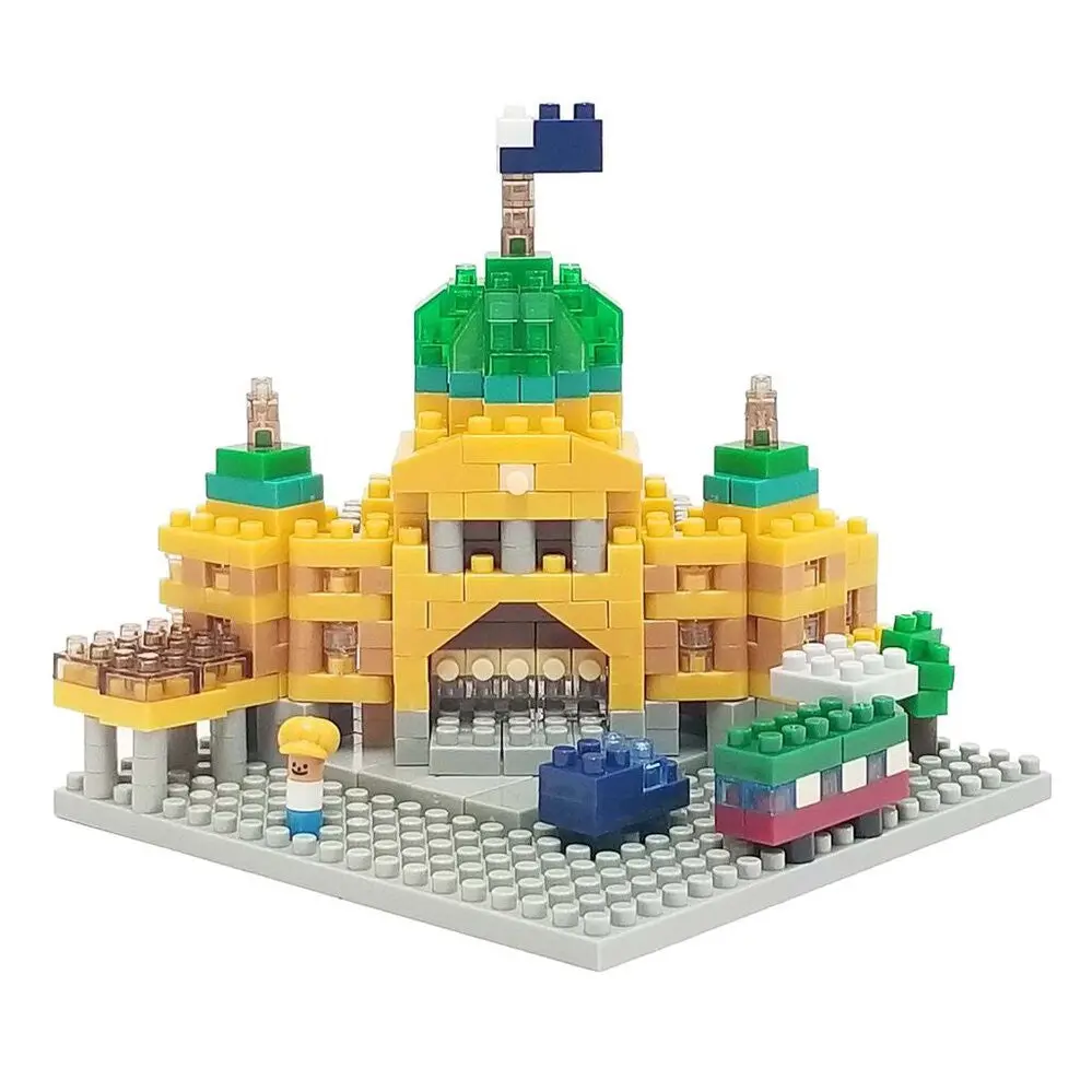 Nanoblock Flinders Street Station 1
