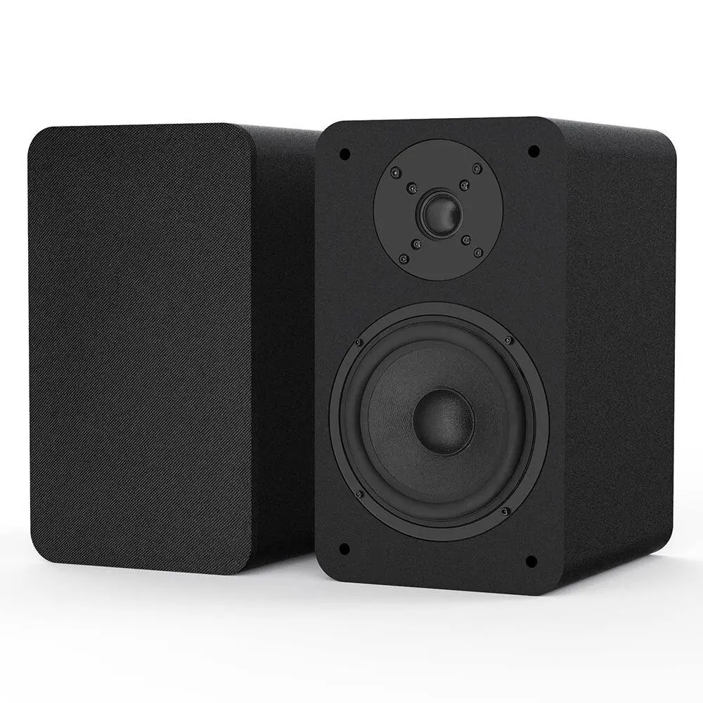 Silcron Purity 2-Way Passive Bookshelf Speakers (Black) 1