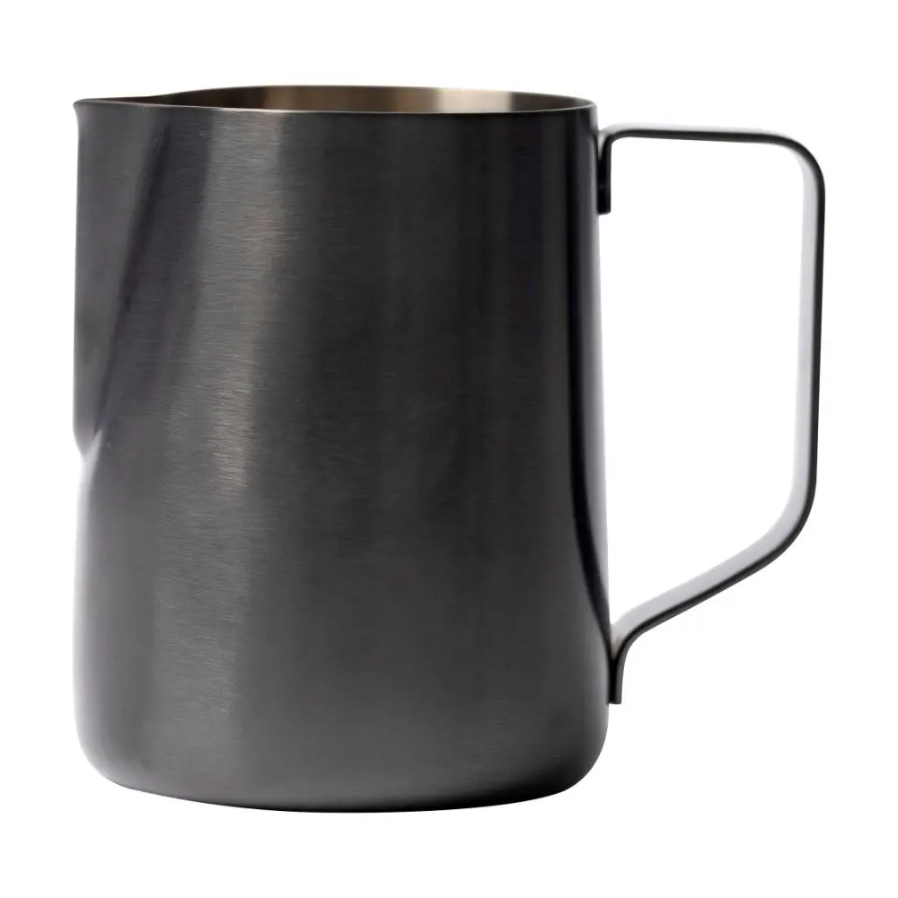 Euroline Stainless Steel Pvd Milk Jug For Frothing Coffee Making 600Ml (Black) 1