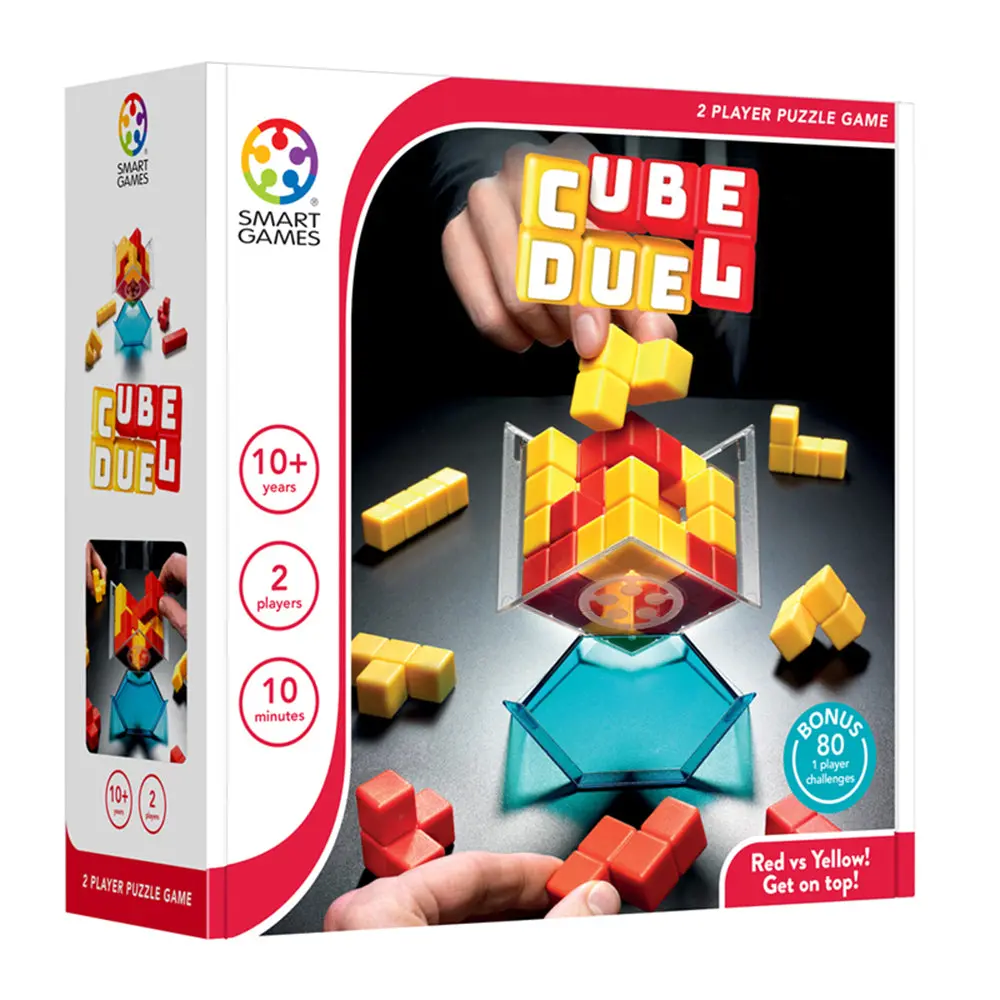 Smart Games 3D Cube Duel 2 Player Puzzle Game 1