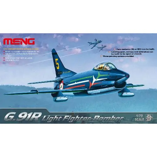 Meng 1/72 G.91R Light Fighter-Bomber Without Badge Of Frecce Tricolori 2