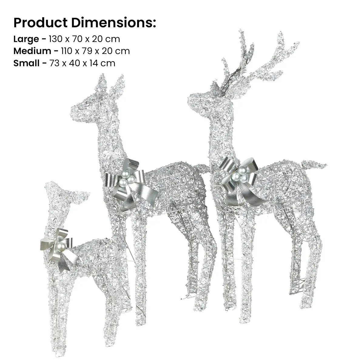 Christabelle Christmas Reindeer Display Set 3 2