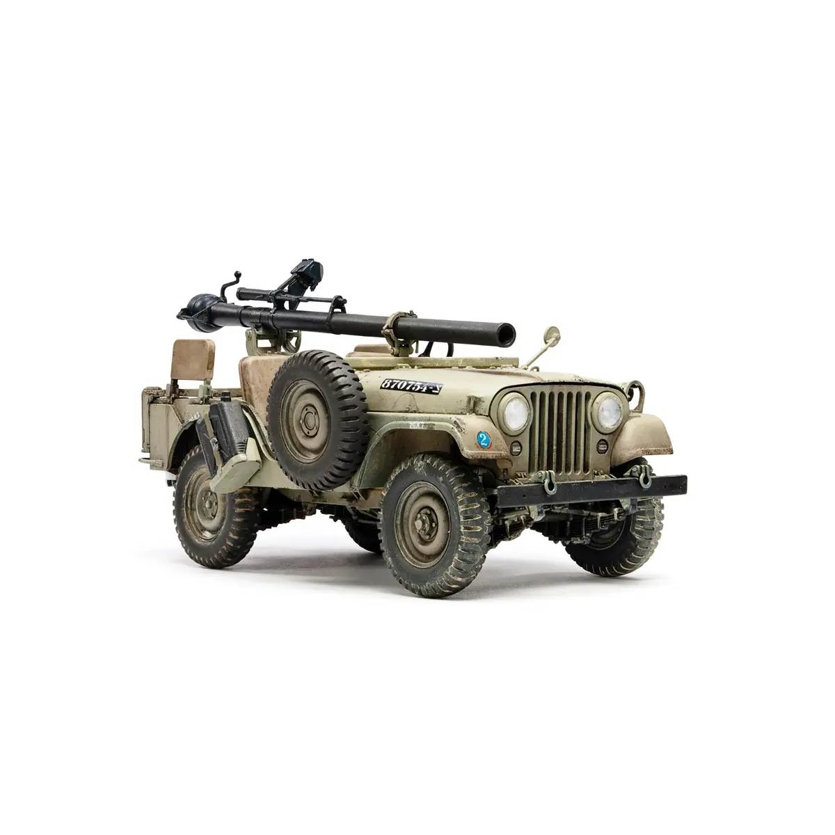 Afv Club 1/35 Idf M38a1 Series Recon/Fire Support Jeep (2 Models Set) 1