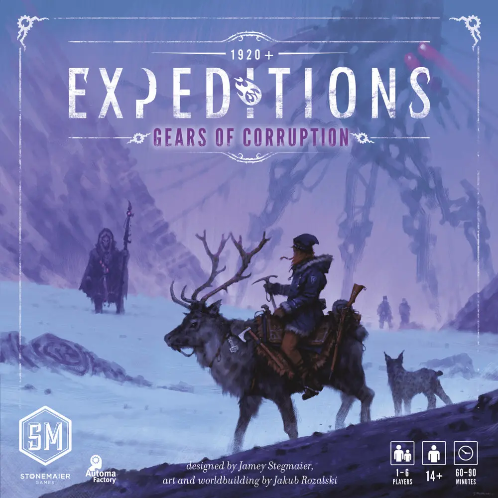Stonemaier Games Expeditions Gears Of Corruption Expansion Board Game 1
