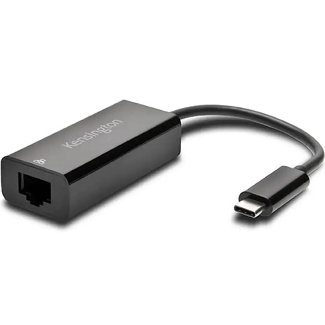 Kensington Ca1100e Usb Type-C To Ethernet Adaptor Black 1