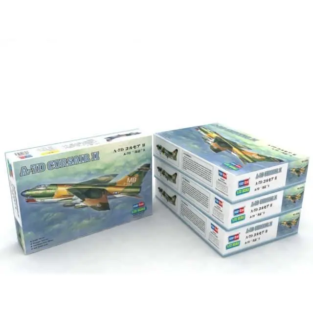 Hobby Boss 1/72 A-7D Corsair Ii Plastic Model Kit 1