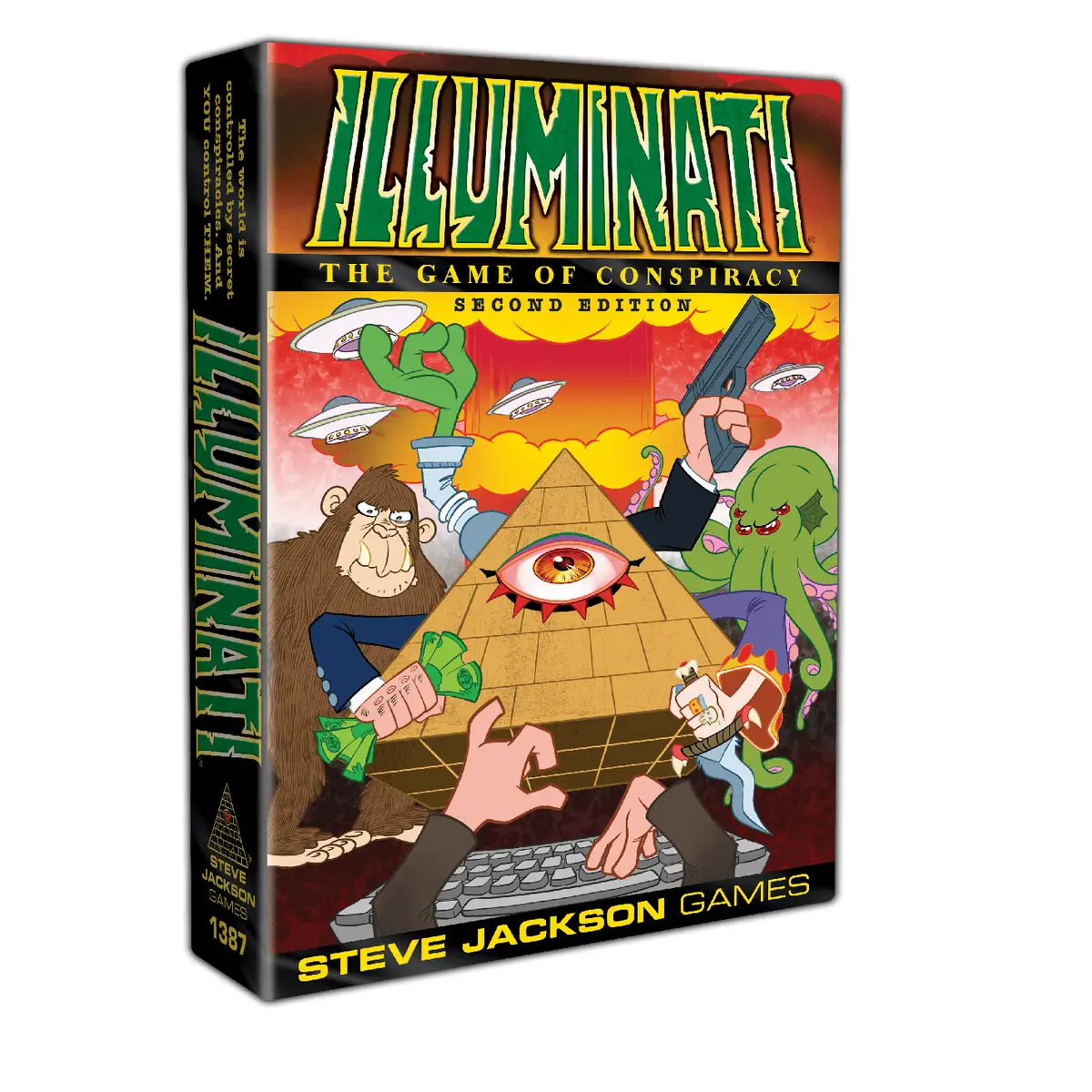 Steve Jackson Games Illuminati Second Edition Board Game 1
