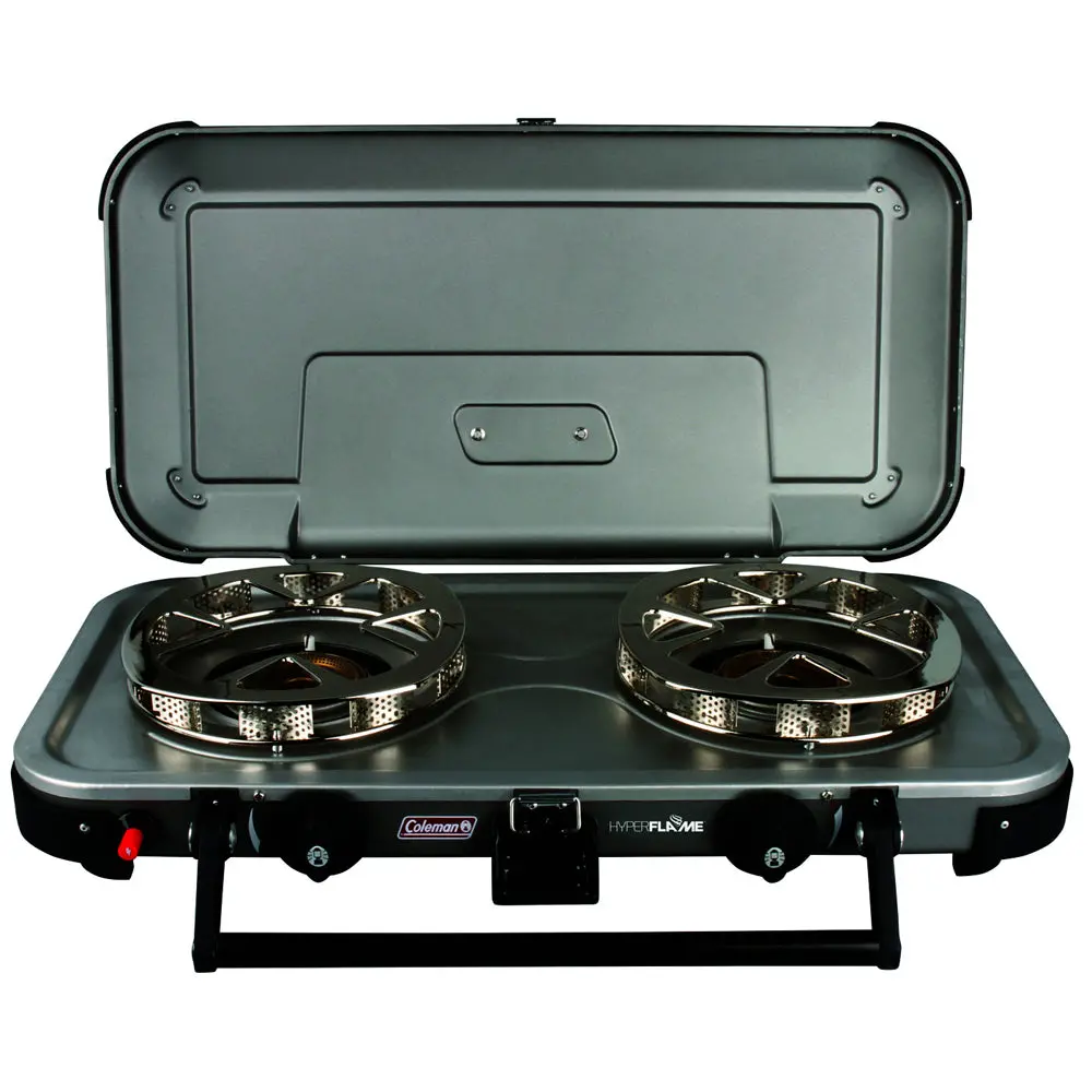 Coleman Hyperflame Fyreknight Portable Camping Stove (Grey/Black) 1