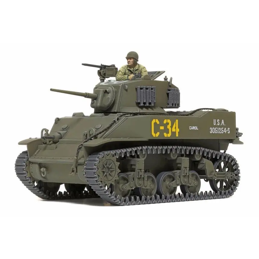 Tamiya 1/48 Us Light Tank M5a1 Stuart 1
