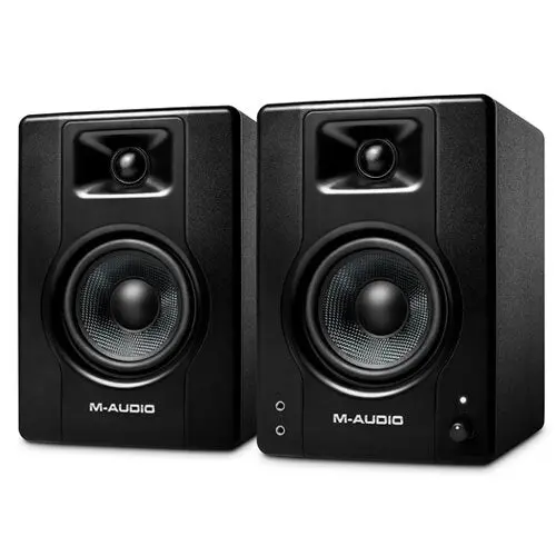 M-Audio Bx4 D3 Powered Desktop Speakers Pair (Black) 1