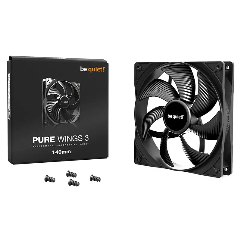 Be Quiet! Pure Wings 3 140Mm Case Fan (Bl107) 1