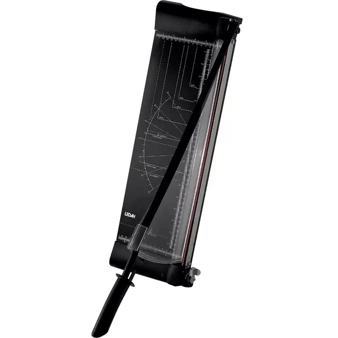 Ledah 404L Office Guillotine With Laser 10 Sheet A3 A4 Black Paper Cutter 1