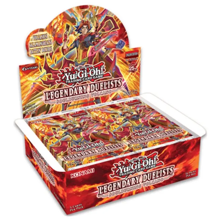 Konami Yugioh Soulburning Volcano Booster Display 1