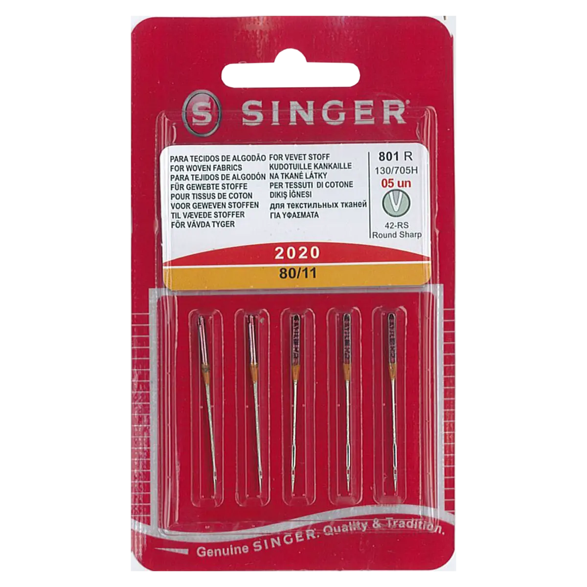 Singer Woven Fabric Needles - Ng2020-80 Woven Fabric Needles 1
