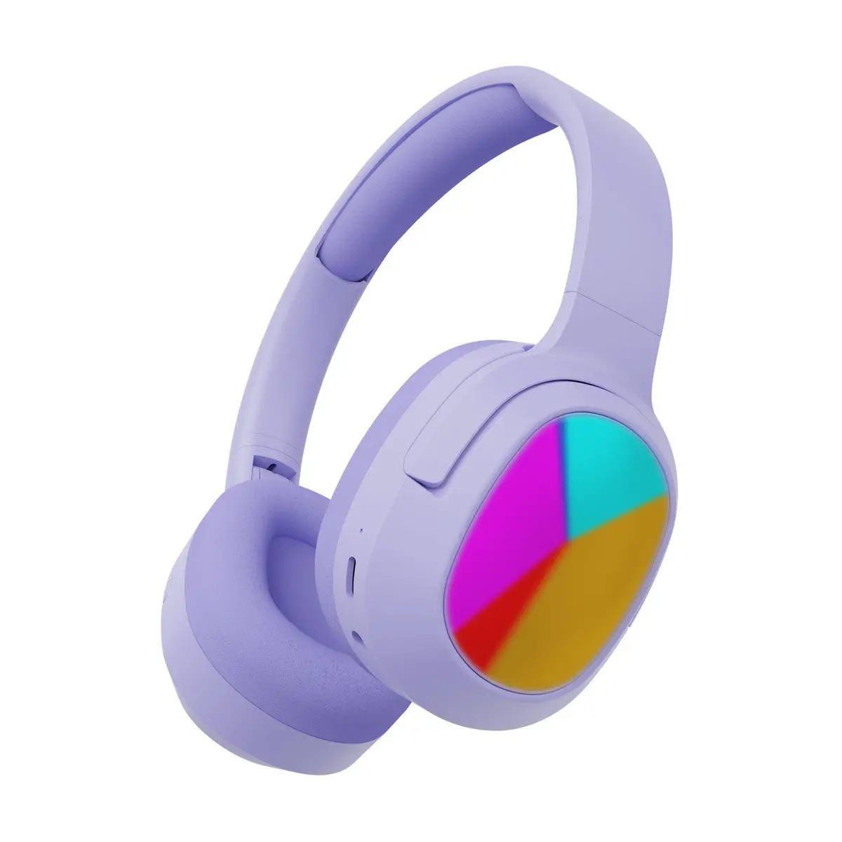 Laser Kids Wireless Headphones – Volume Limited (Purple) 1