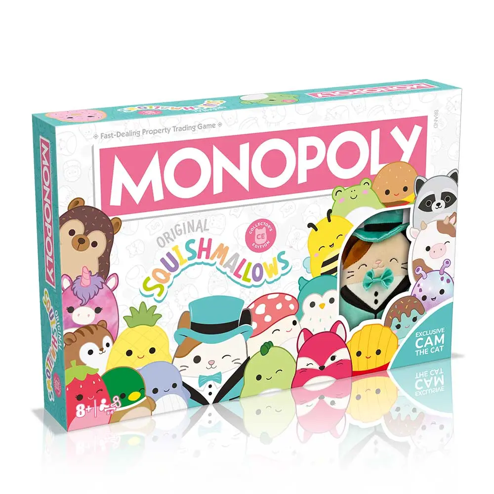 Winning Moves Monopoly Squishmallows Board Game 1