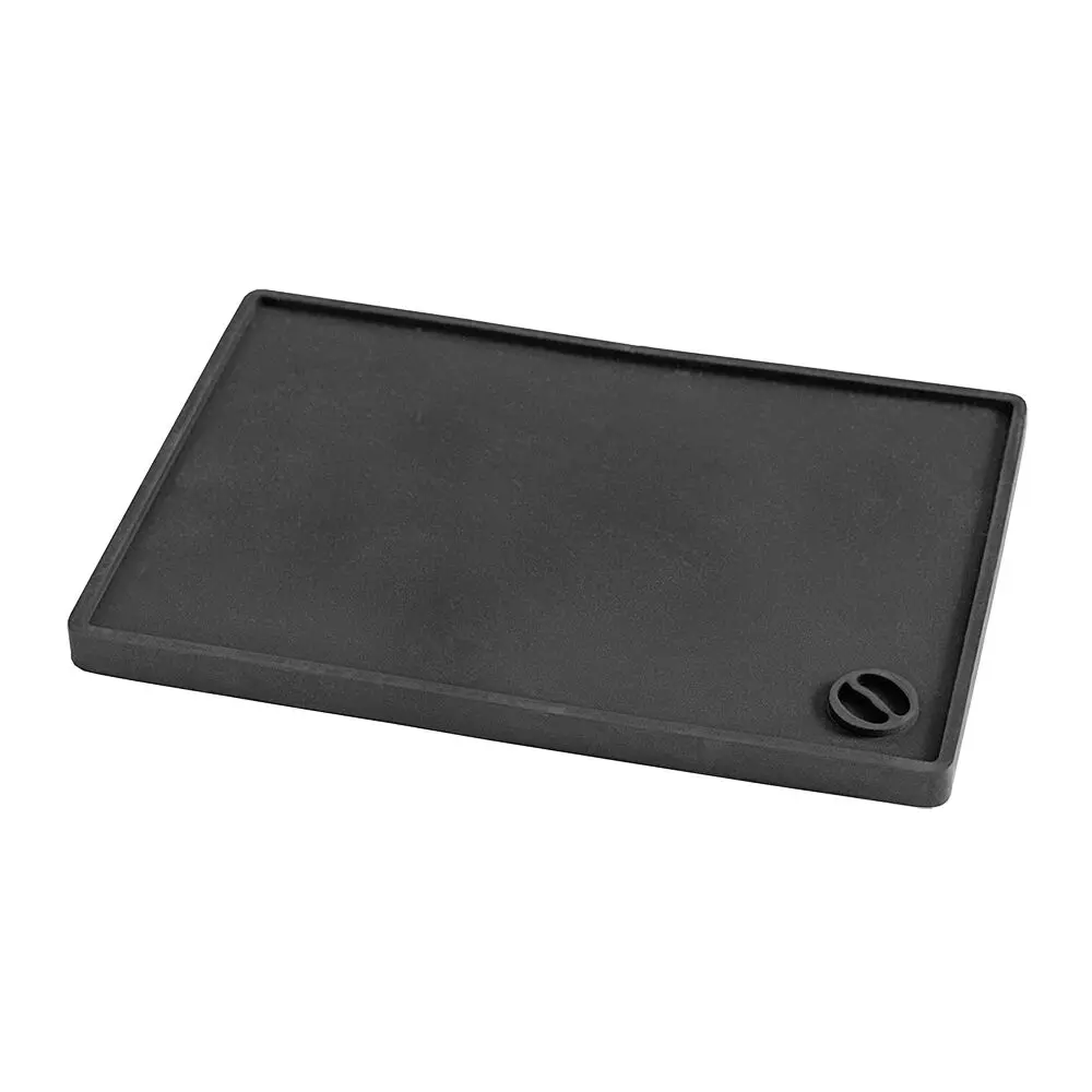 Crema Pro Silicone Tamper Mat 10X15cm Barista Tool Coffee Worktop (Black) 1