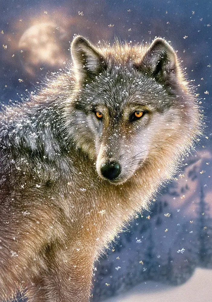 Castorland 500-Pieces Lone Wolf Puzzle 1