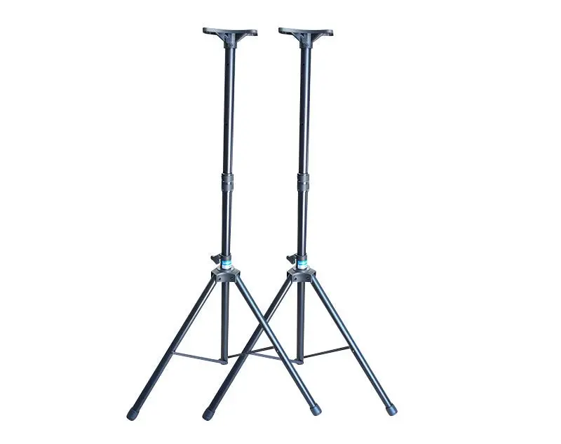 Freedom Heavy Duty Speaker Stands Pair Top Hat Mounting Bracket 2M Height 1
