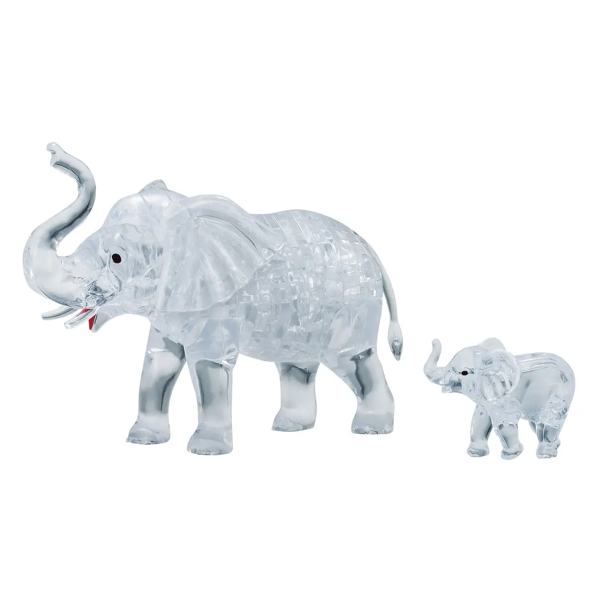Bepuzzled 3D Crystal Puzzle: Elephant And Baby 2