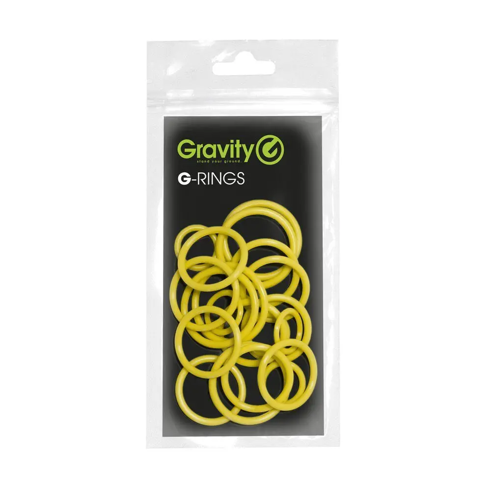 Gravity Universal Ring Pack Accessory For Gravity Poles 20Pc (Yellow) 1