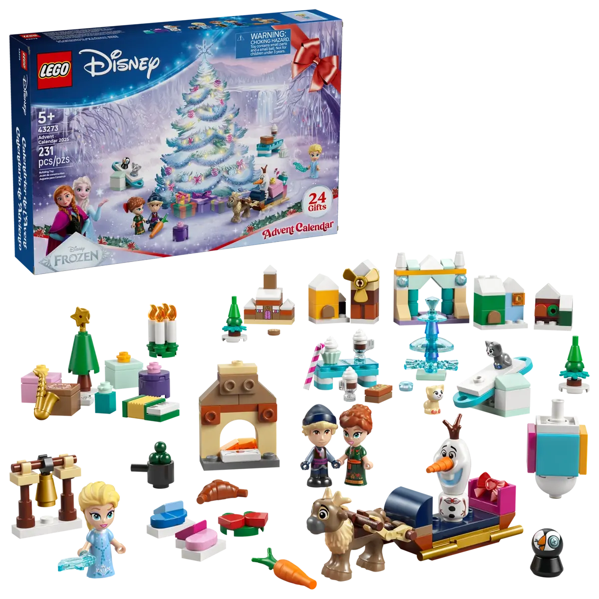 Lego 43273 Disney Frozen Advent Calendar 2025 - Disney 1