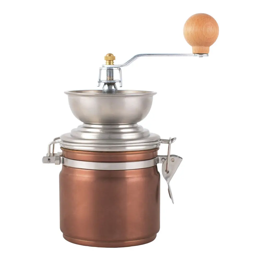 La Cafetiere 19Cm Manual Stainless Steel Coffee Grinder (Copper) 1