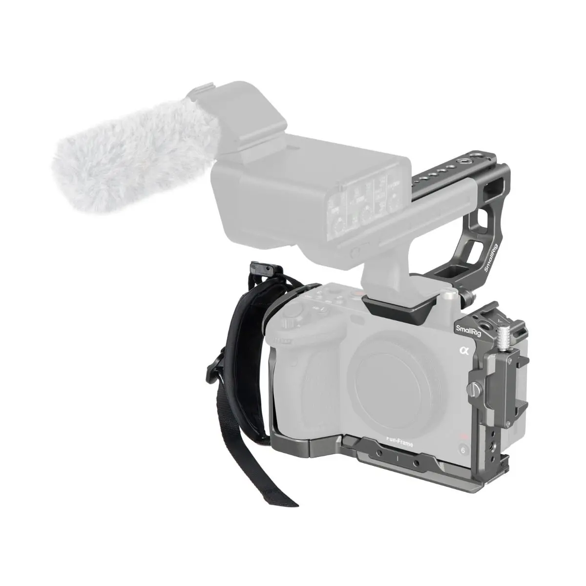 Smallrig Hawklock Quick Release Advanced Cage Kit For Sony Fx3 / Fx30 4771 1