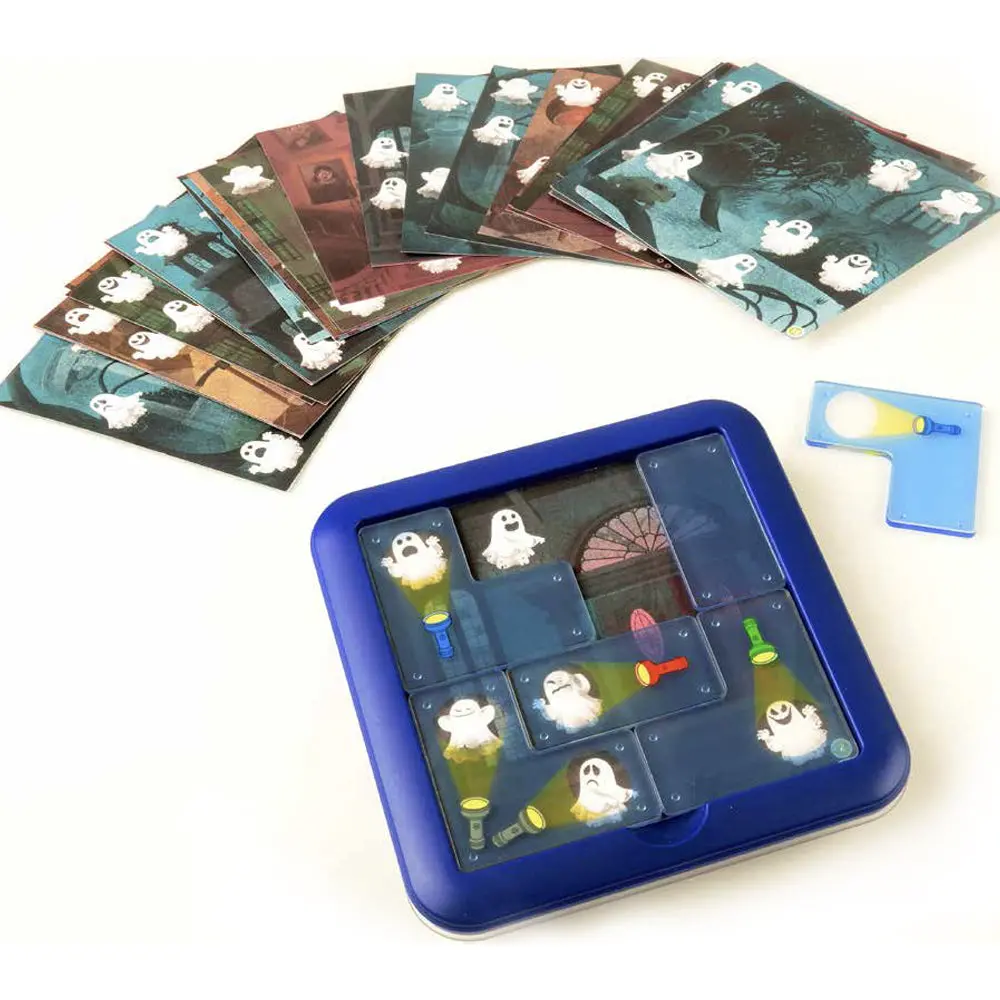 Smart Games Ghost Hunters Single Player Puzzle Grid Game 2