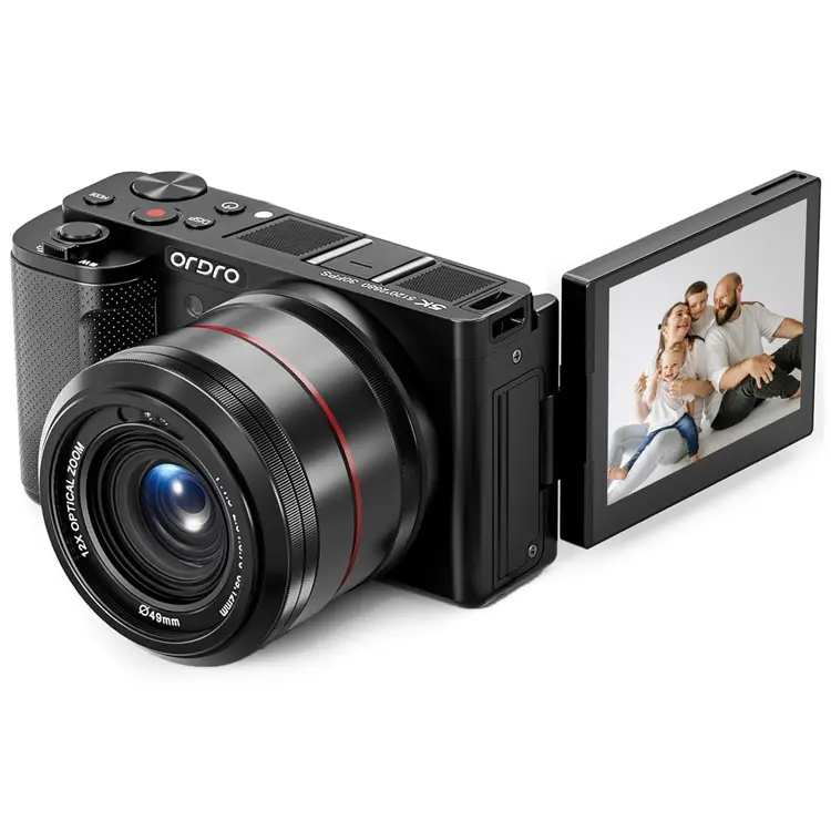 Ordro G730 5K 12X Optical Zoom Vlog Video Camera 1
