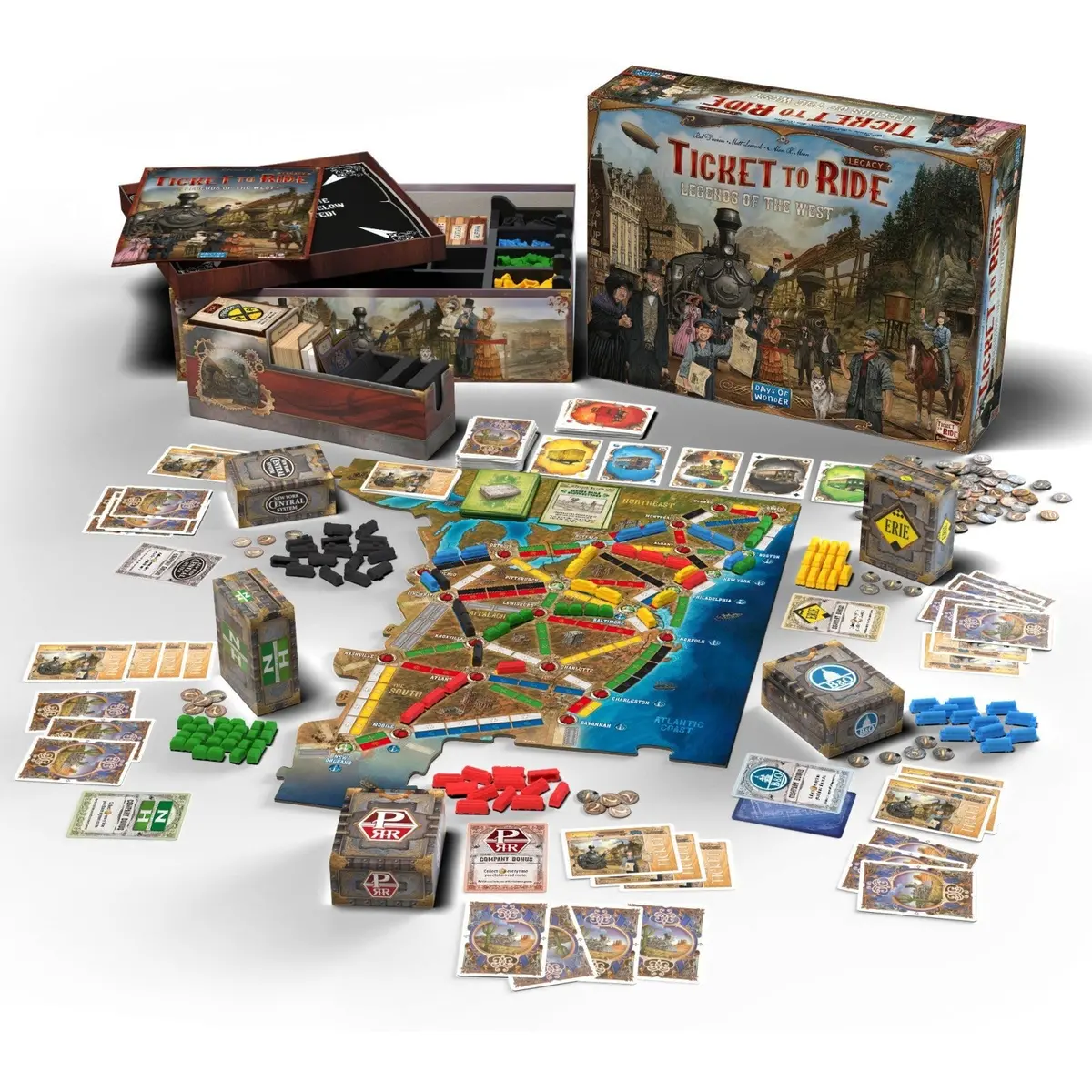 Ticket To Ride Legends Of The West 1