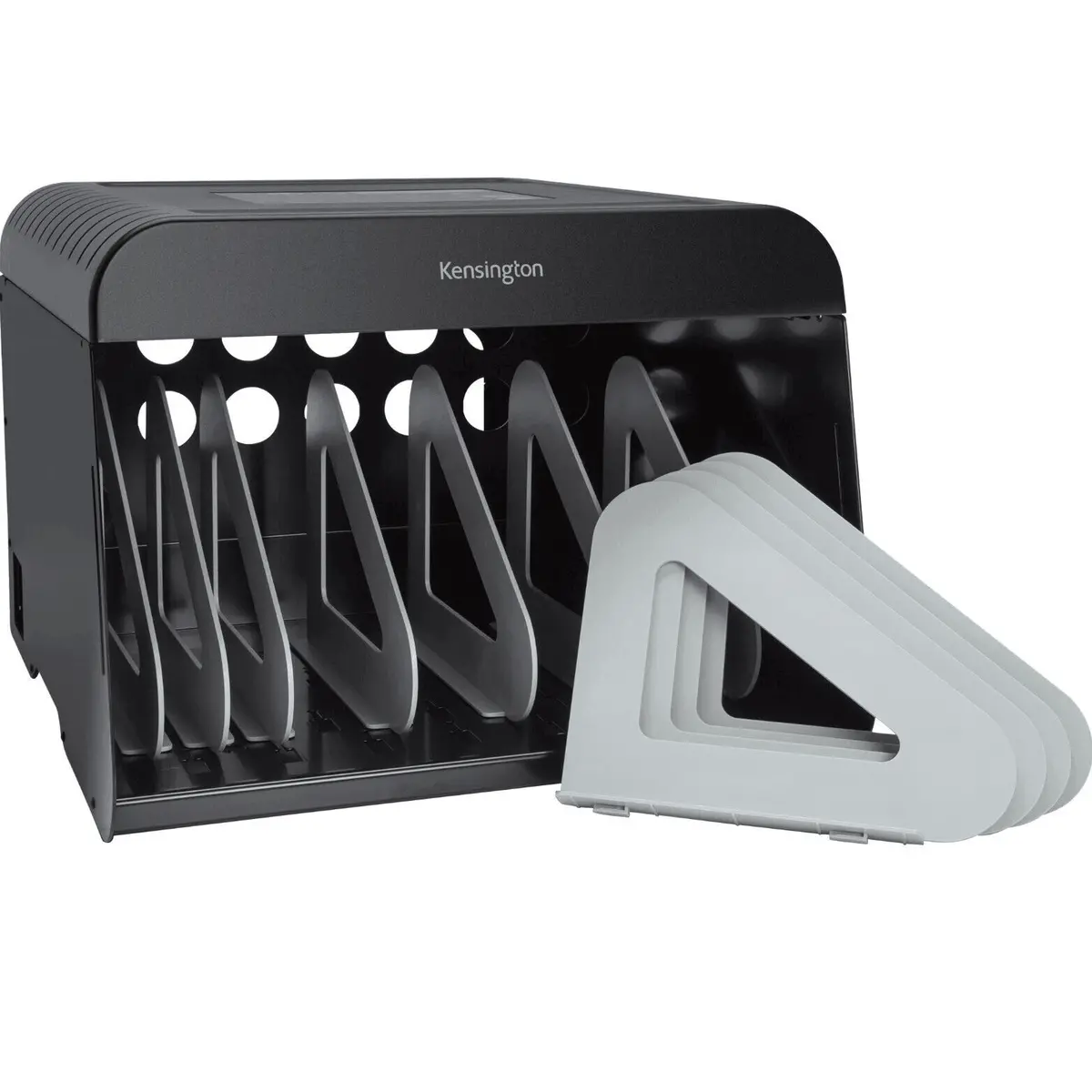Kensington Universal Lock And Charge Station Cabinet Black 1