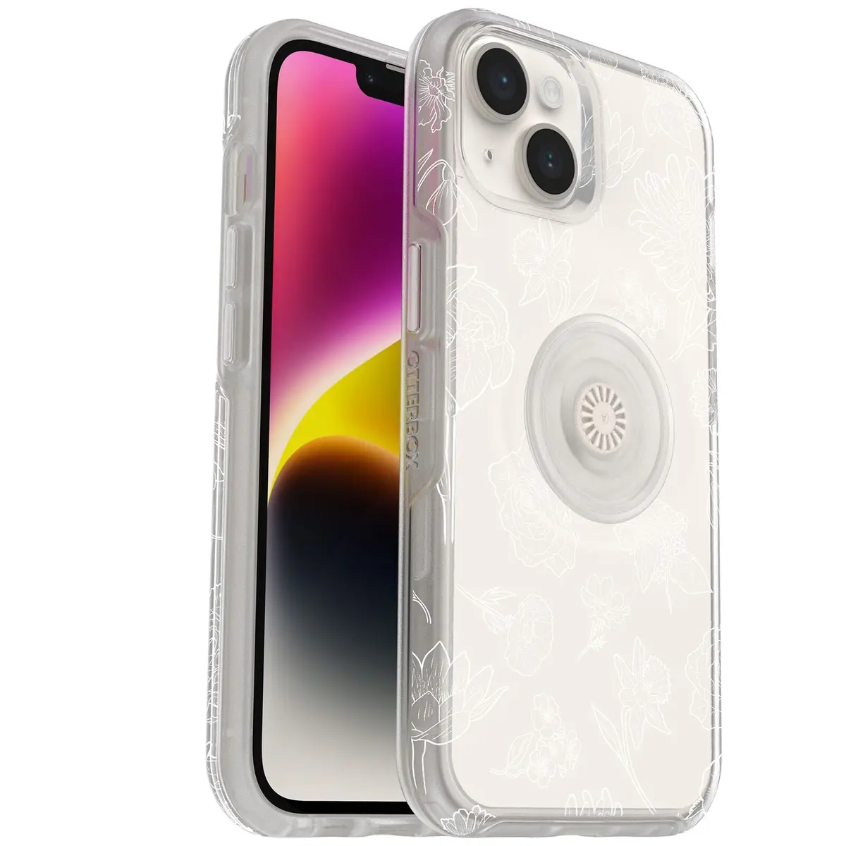 Iphone 13 Otterbox Otter + Pop Symmetry - Flower Of The Month 1