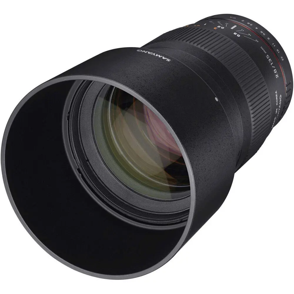 Samyang 135Mm F2.0 Ed Umc Ii Lens For Nikon Ae Full Frame (Black) 1