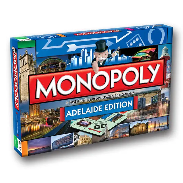 Winning Moves Monopoly City Editions: Adelaide Board Game 1