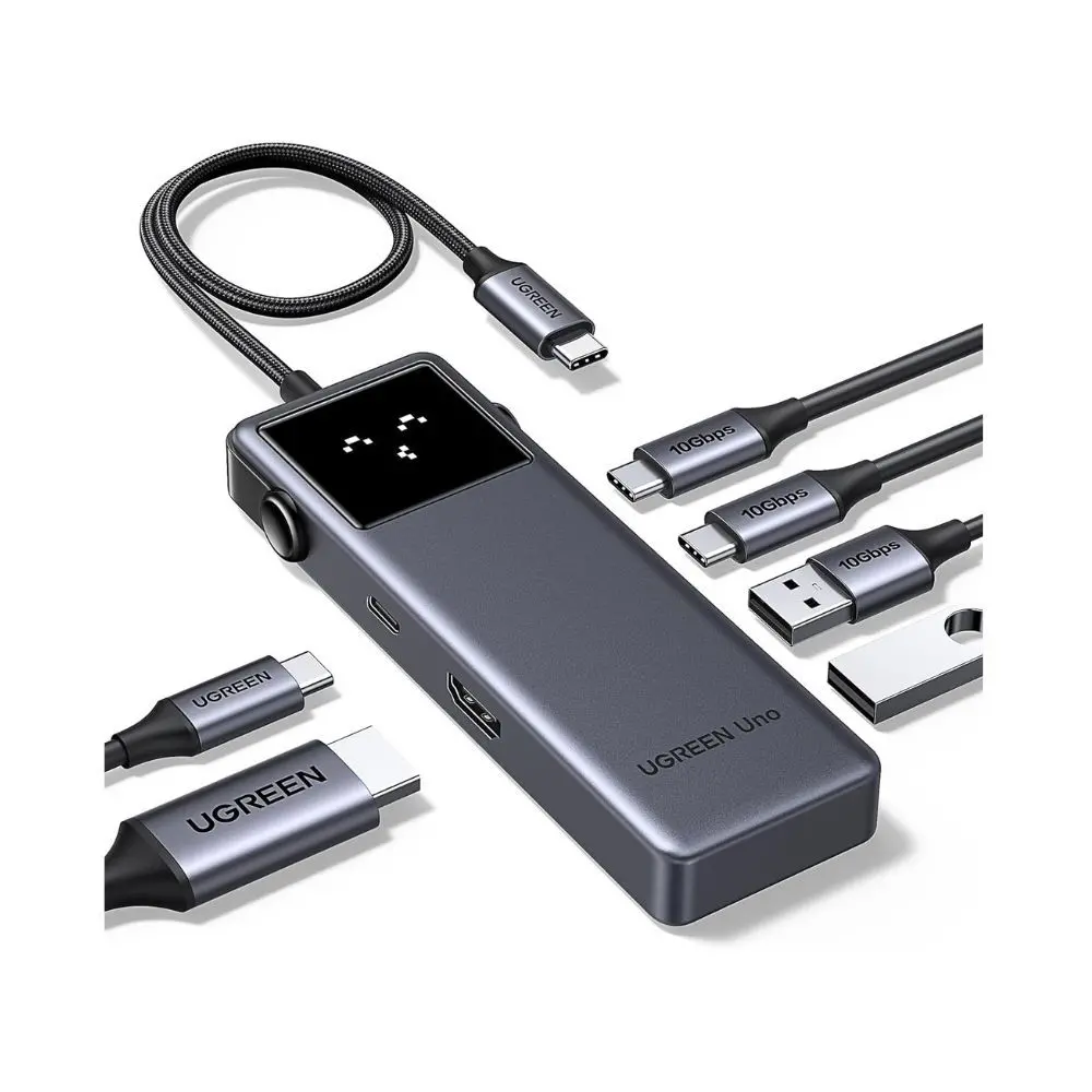 Ugreen Uno 6-In-1 Usb-C Hub With Single 4K Hdmi Output 1