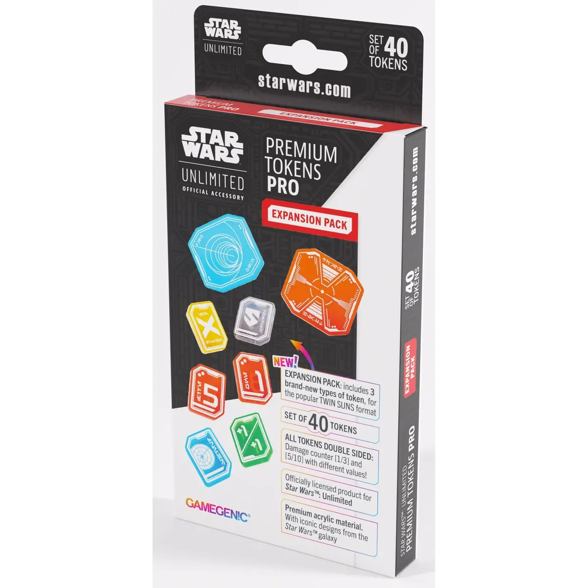 Gamegenic Star Wars Unlimited Premium Tokens Pro Expansion Pack 1
